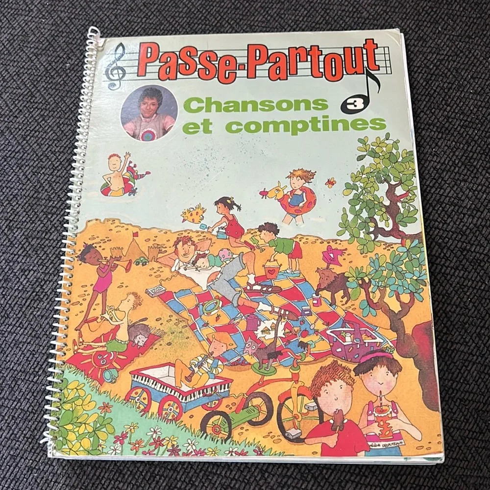 Passe-Partout Chansons et Comptines vol.3 Télé Québec Marie Eykel 1985 French